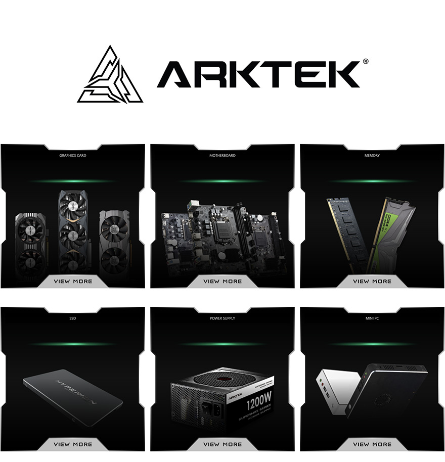 이제는 자체 브랜드로 그래픽카드 출시! - Arktek Geforce Gtx1050