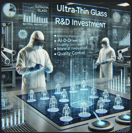 초박형 글라스 기판 개발을 위한 R&amp;D 투자 전략