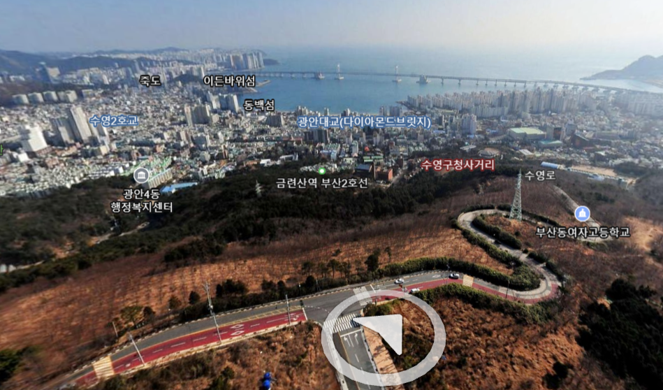 금련산청소년수련원항공뷰-네이버지도
