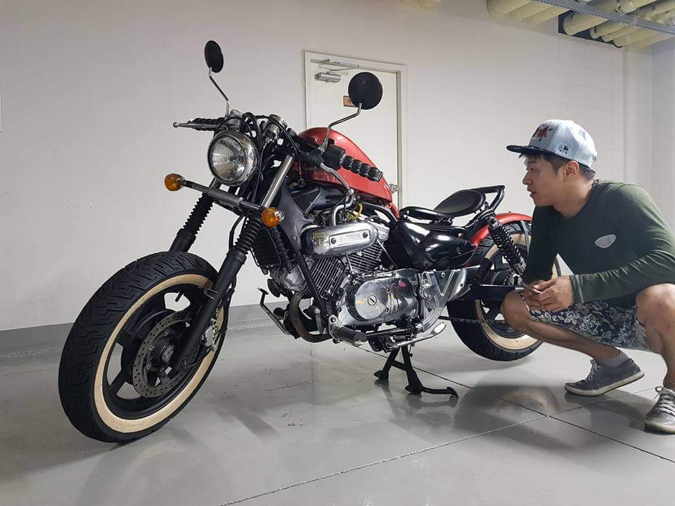 250cc 오토바이