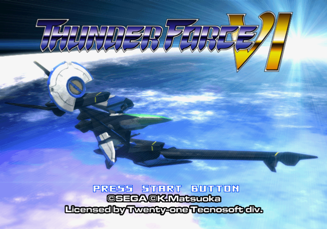  세가 / 슈팅 - 썬더포스 6 サンダーフォース VI - Thunder Force VI (PS2 - iso 다운로드)