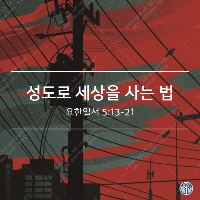  성도로 세상을 사는 법