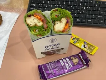 건강 또띠아 간단 샌드위치 만들기_11
