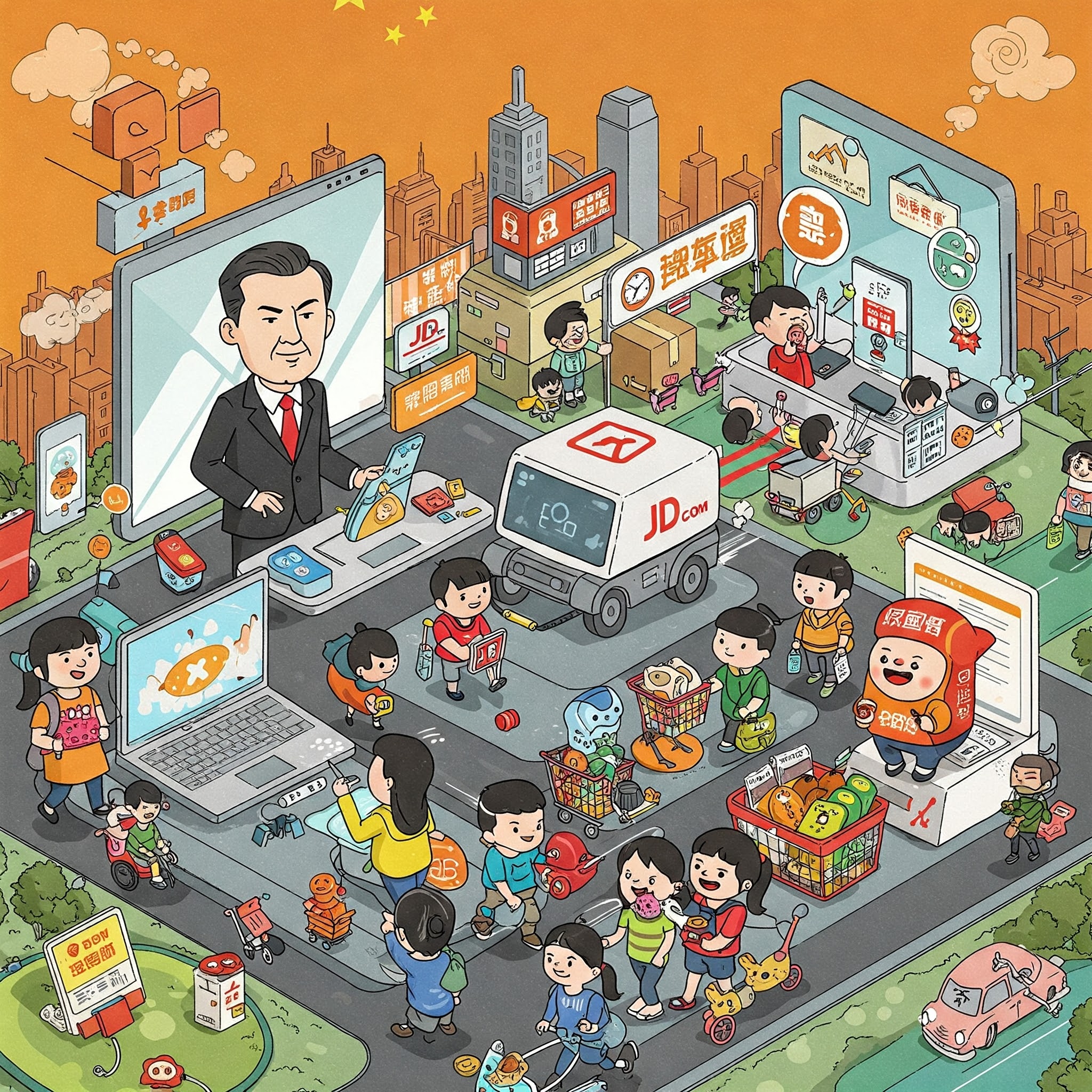 중국 이커머스 시장 상상도