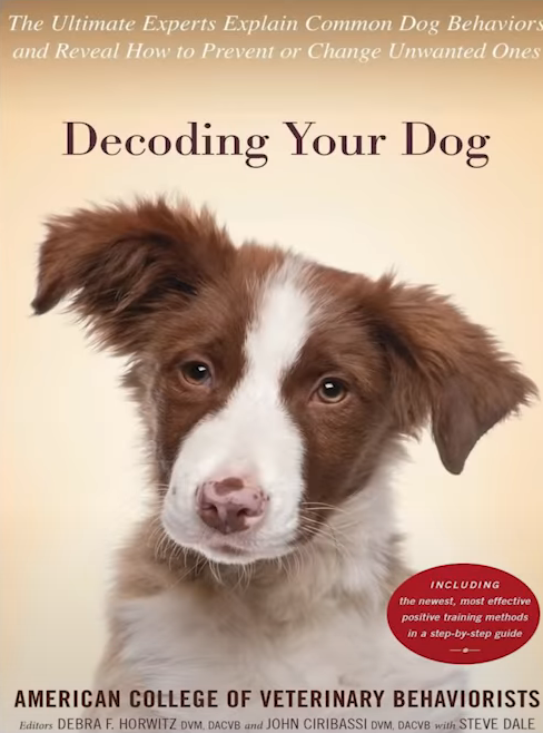 Decoding Your Dog이라는 책 표지