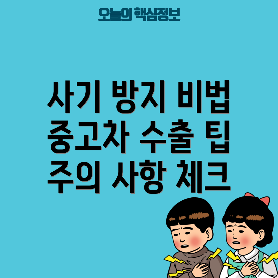 중고차 사기