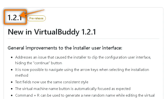 깃헙 virtualbuddy 1.2.1