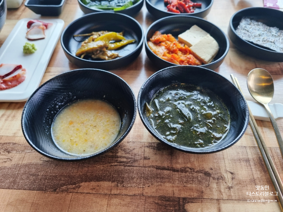 강릉 유환식당 죽&#44; 국