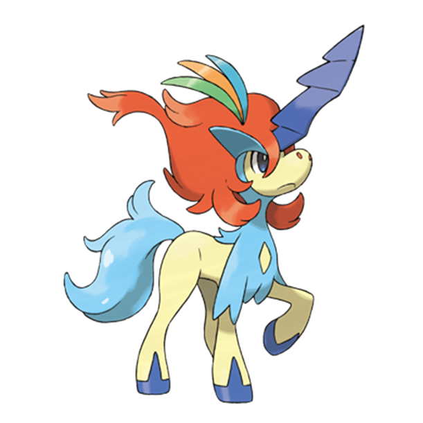  [포켓몬도감]  No. 647 케르디오 Keldeo #647  Resolute Form