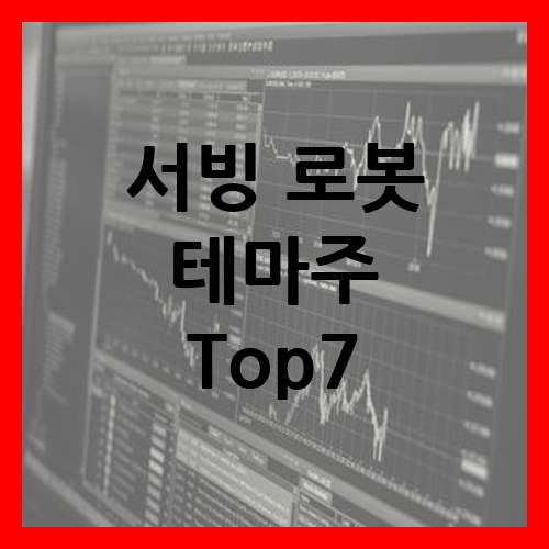 서빙 로봇 관련주 테마주 대장주 휴림로봇 레인보우로보틱스 TOP 7