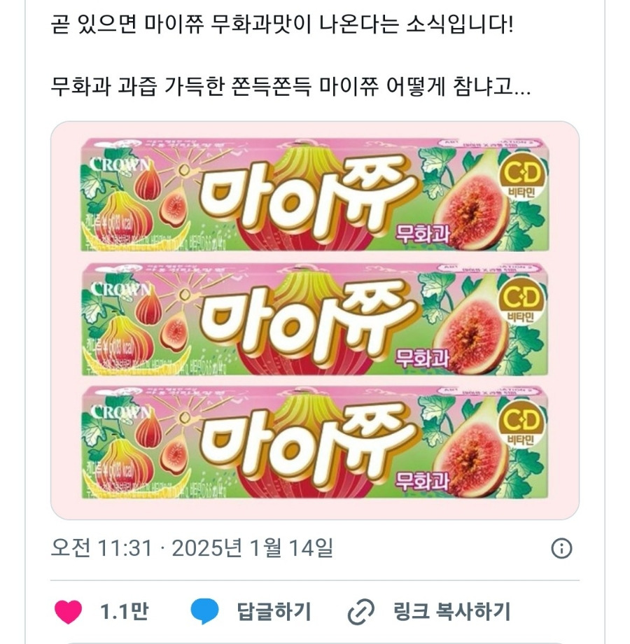 마이쮸 이미지
