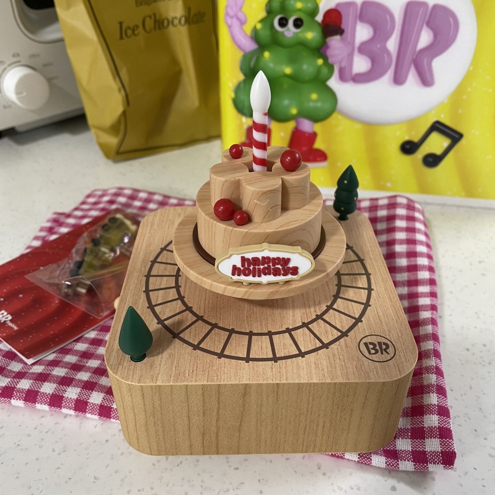 구입 후기, 불량? 베스킨라빈스 오르골시계 9