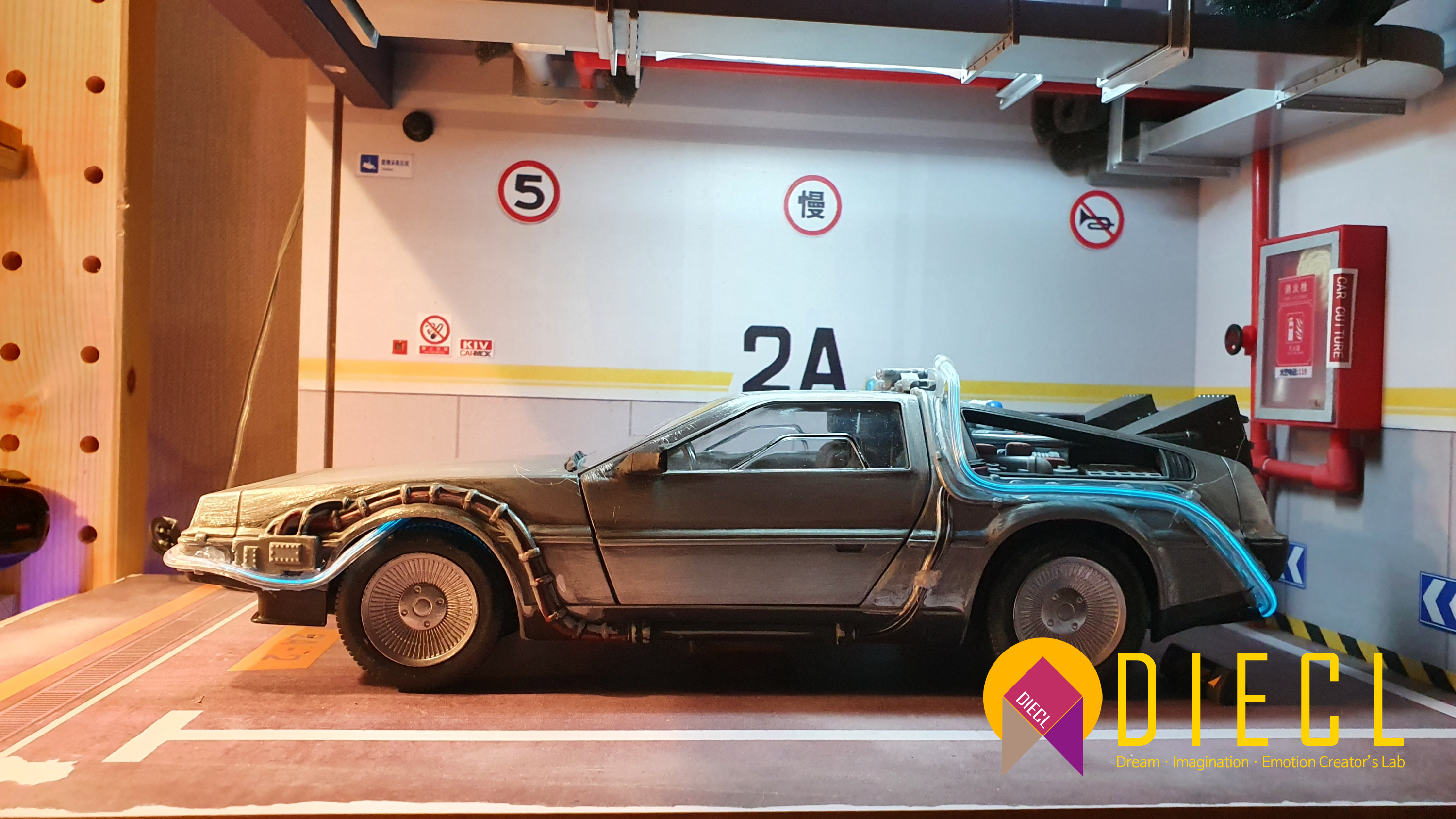 NECA Delorean, Back to the future, BTTF, Polishing, Detail Up, 백투더퓨처, 드로리안