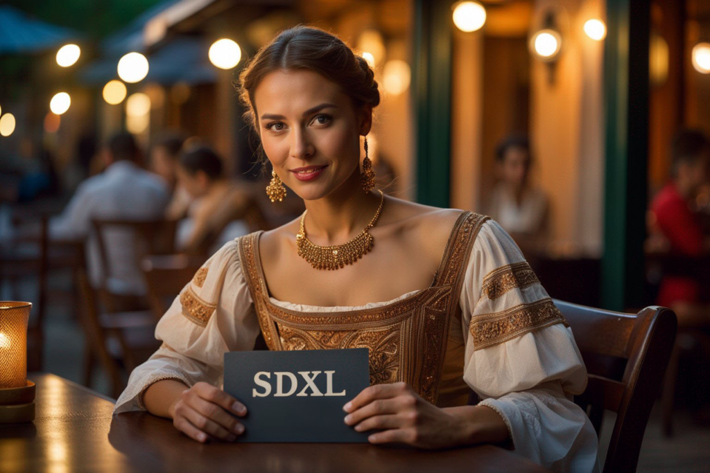 photo-of-young-beautiful-Caucasian-woman-holding-a-sign-saying-_SDXL_