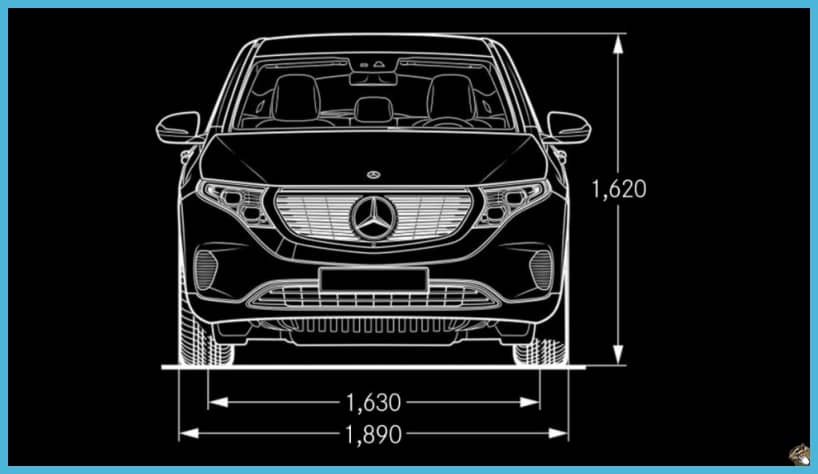 벤츠 eqc400 4matic 전면 크기 치수