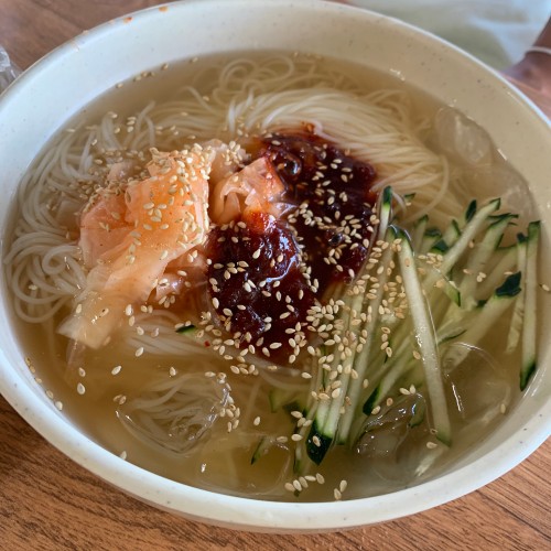 세화 오일장 맛나분식 냉국수