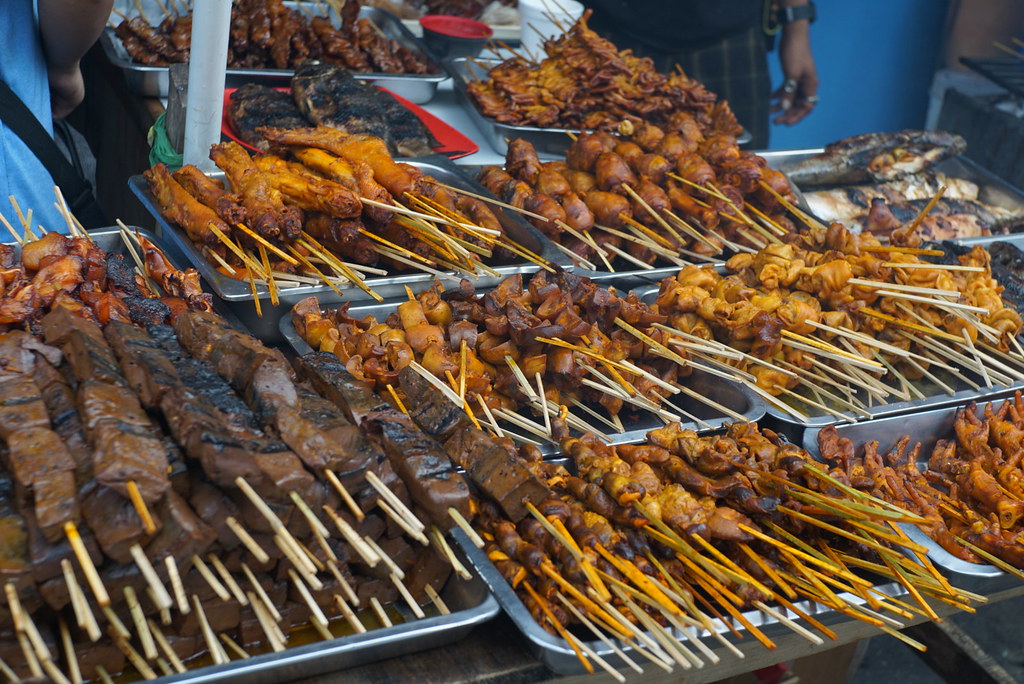 필리핀 길거리 푸드 바베큐