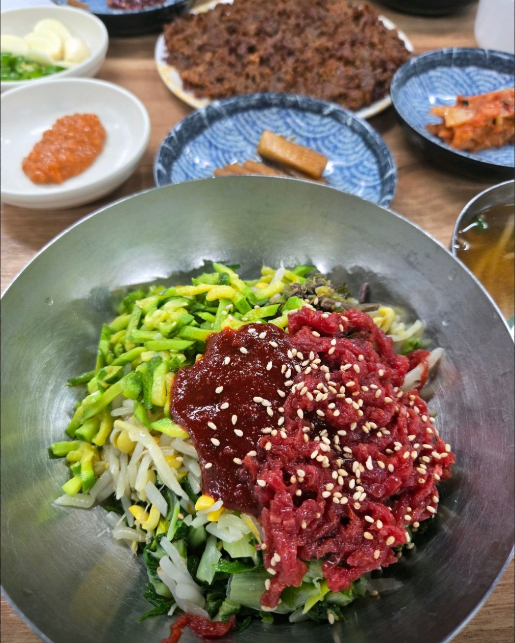 진주 천수식당 메뉴 이미지