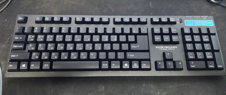 스카이디지탈 NKEYBOARD W570 무선 키보드 마우스 세트