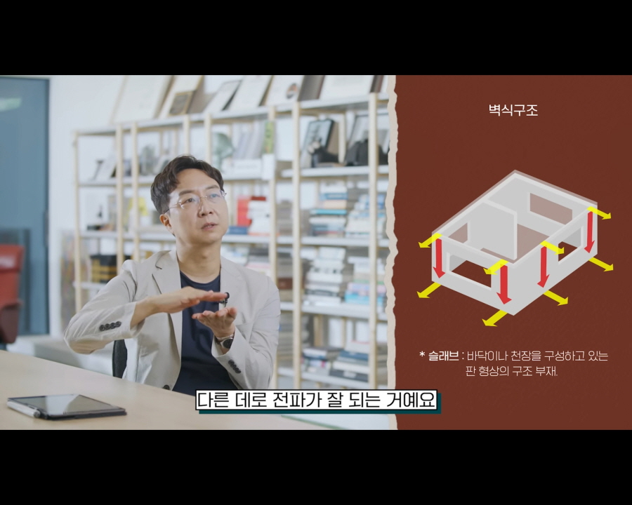 벽식 구조의 아파트