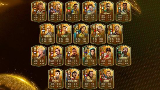  피파 23 선수, 모든 FIFA 23 영웅 목록