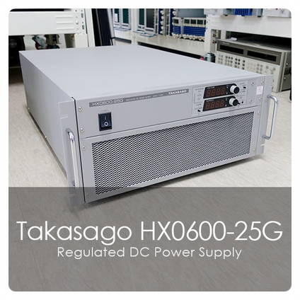  HX0600-25G(15KVA) DC전원공급기 Power supply / Takasago / 타카사고 600V25A30kw 중고 계측기 렌탈 계측장비대여 판매 매매