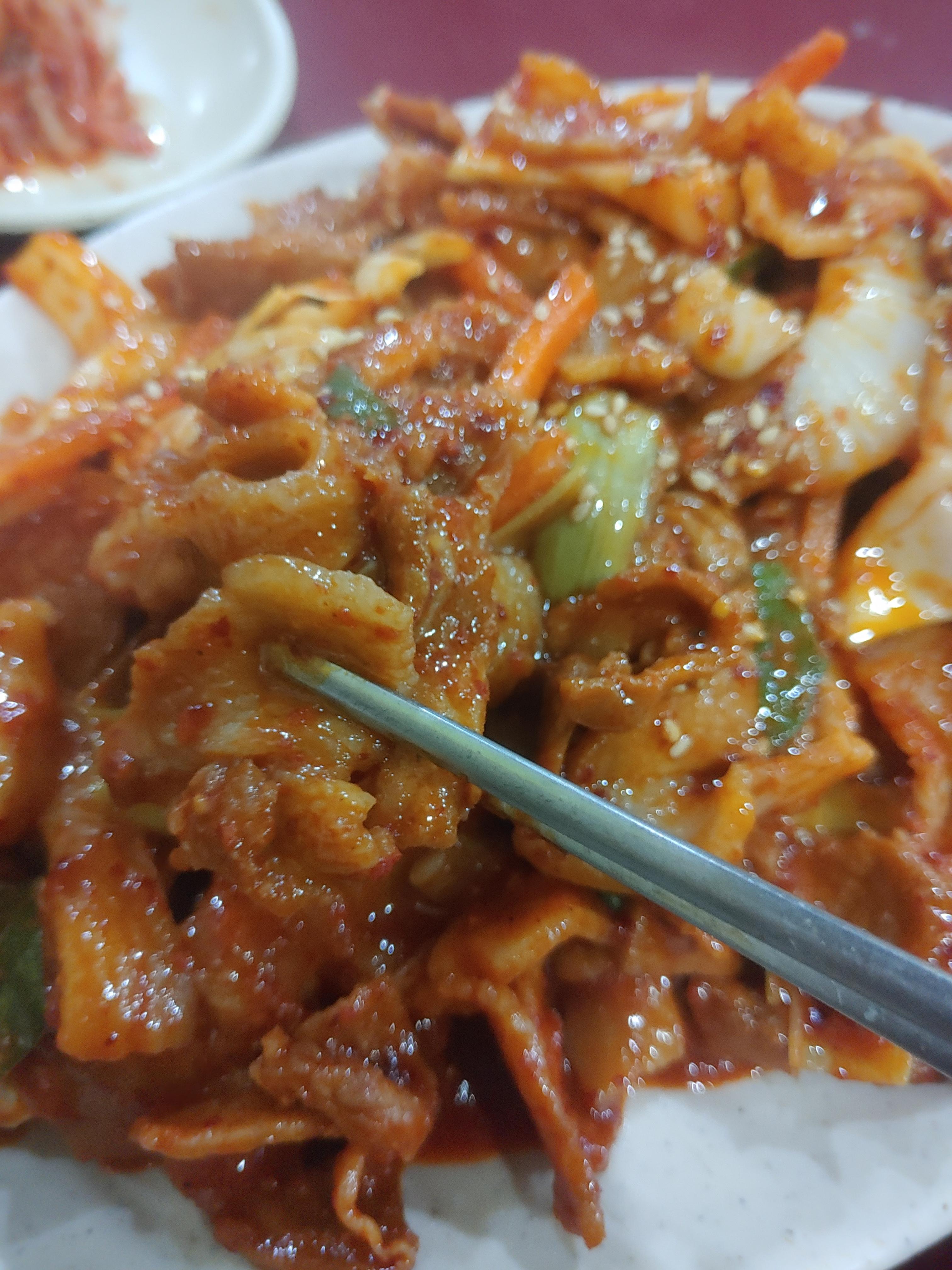  부평 맛집 포차 술 한잔 하기 좋은 주막 포장 마차의 제육볶음 리뷰