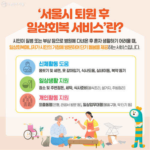퇴원후일상회복서비스