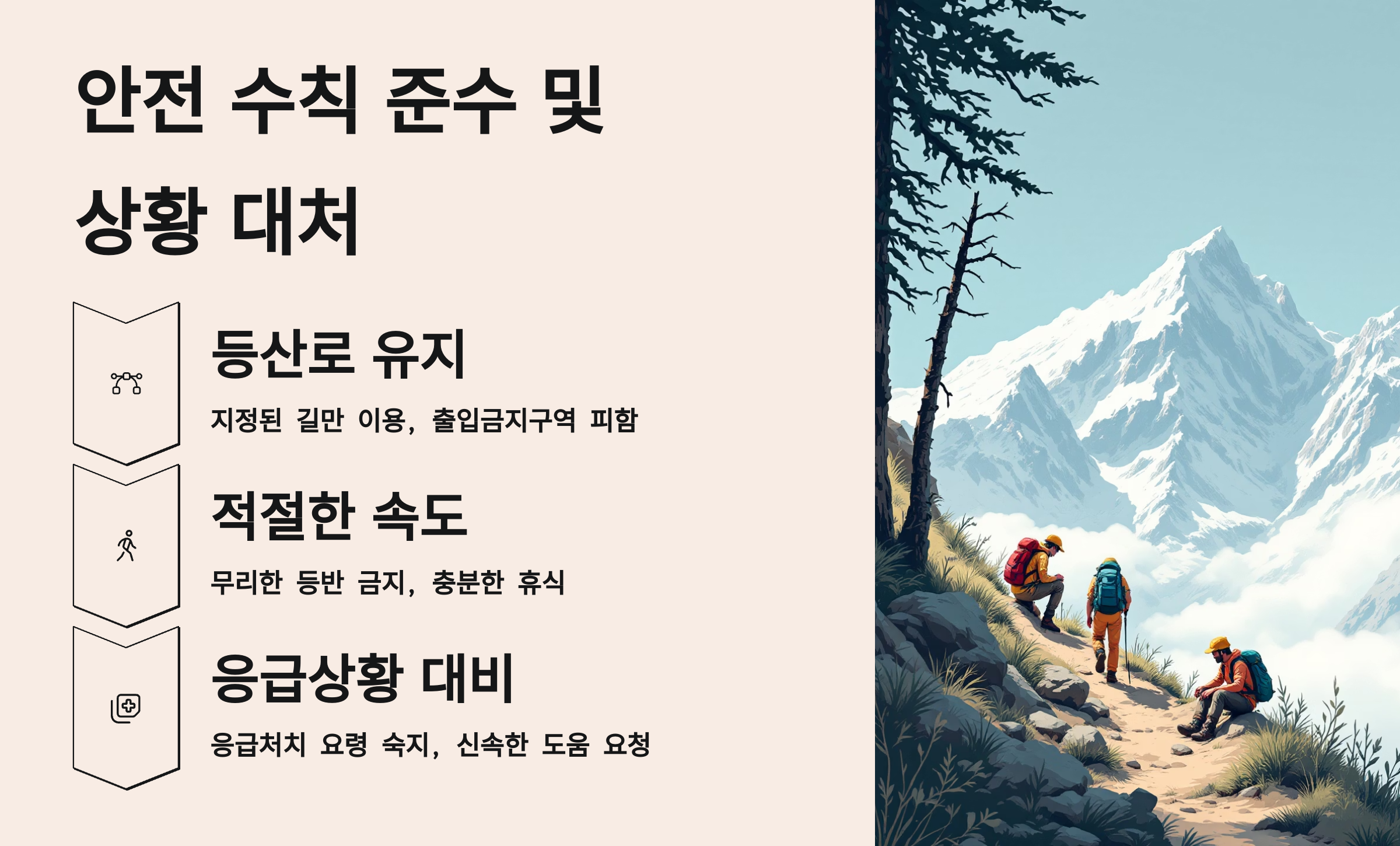 3. 안전 수칙 준수 및 상황 대처 능력 함양