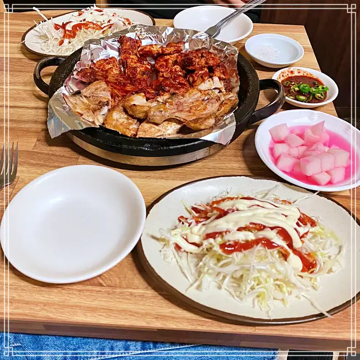 용산 녹사평 경리단길 맛집 숯불구이 치킨 바비큐