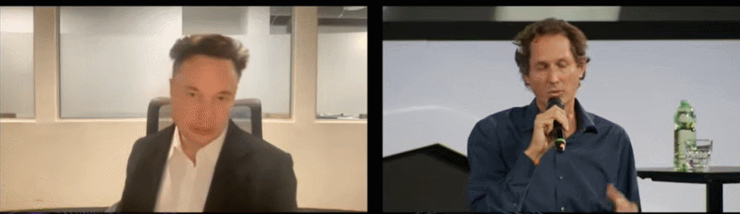  일론 머스크-존 엘칸의 원자력 인공지능 등 포괄적 경제 전망 VIDEO: Musk and Elkann See Eye-to-Eye on Nuclear, Human-Driven Ferraris