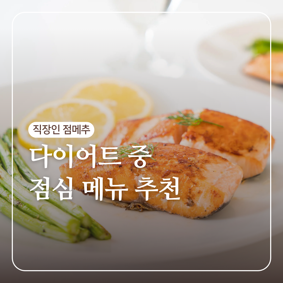 다이어트 점심 메뉴