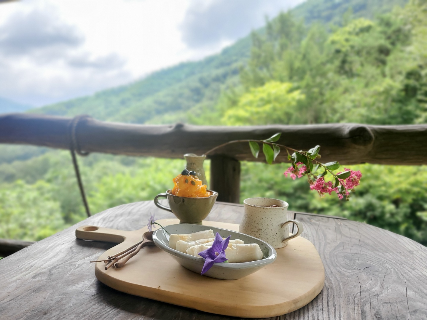  죽장면 선류산장 방문