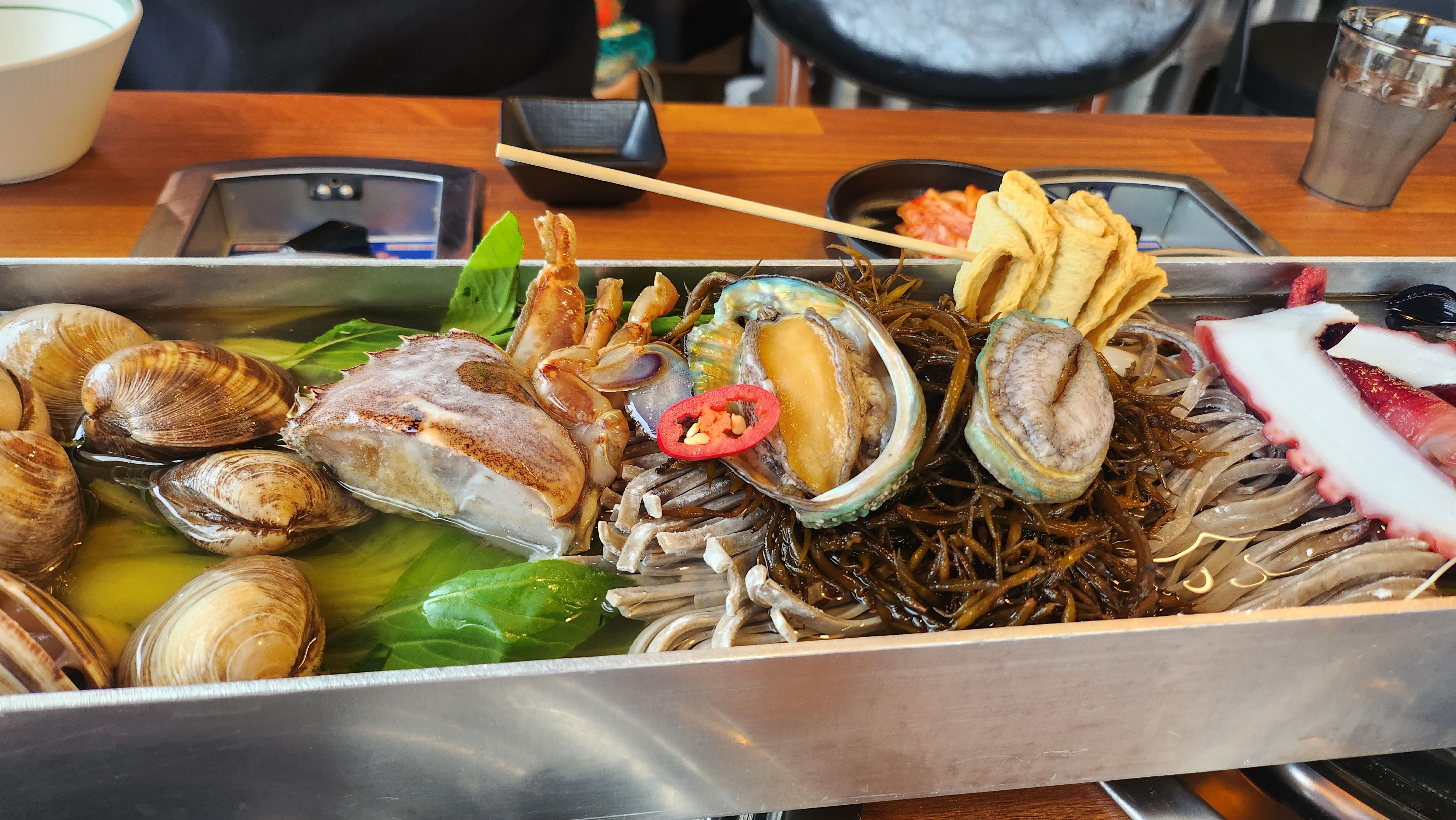  [제주 서쪽 맛집]55센치 톳칼국수 내돈내산 후기(+주차)