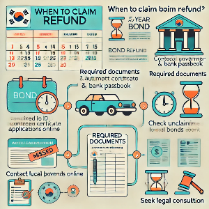 자동차 채권 환급금 받지못하는 경우 조회방법 신청 절차와 방법 신청 대구은행 조회방법 지역개발채권