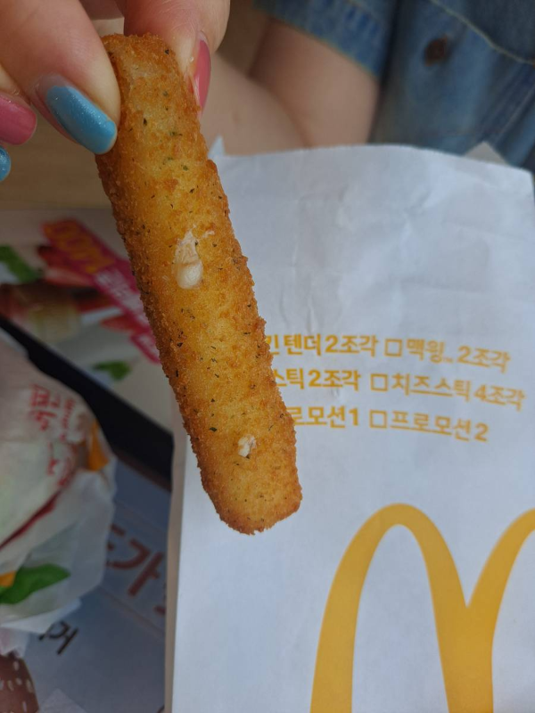 맥도날드 치즈스틱