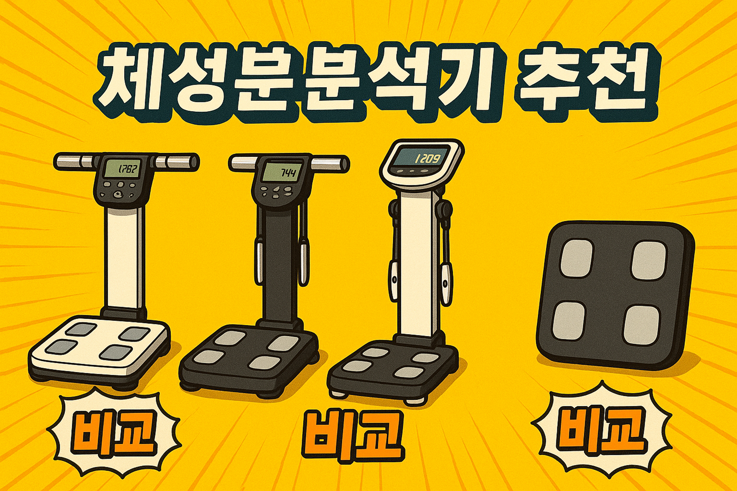 체성분 분석기 추천 제품 비교
