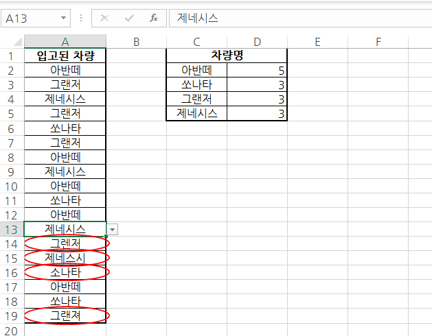 수정 완료된 오타는 데이터