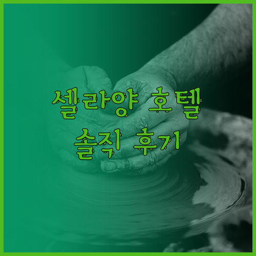 스카이 호텔 셀라양.. 솔직 후기! 