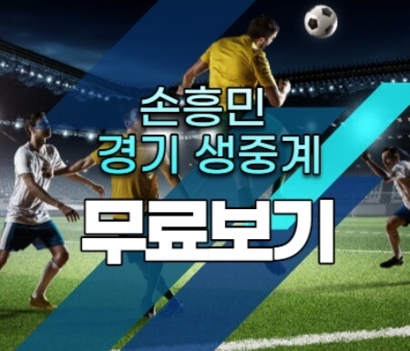  손흥민 경기 생중계 무료보기