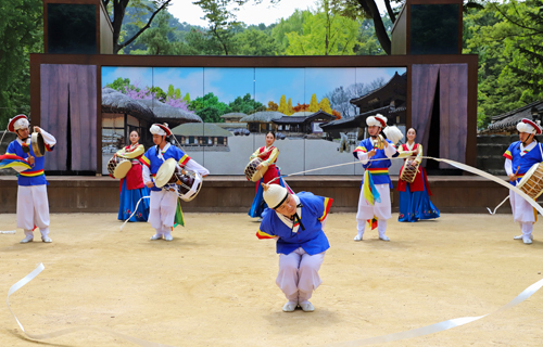 용인-한국민속촌-삼도판굿