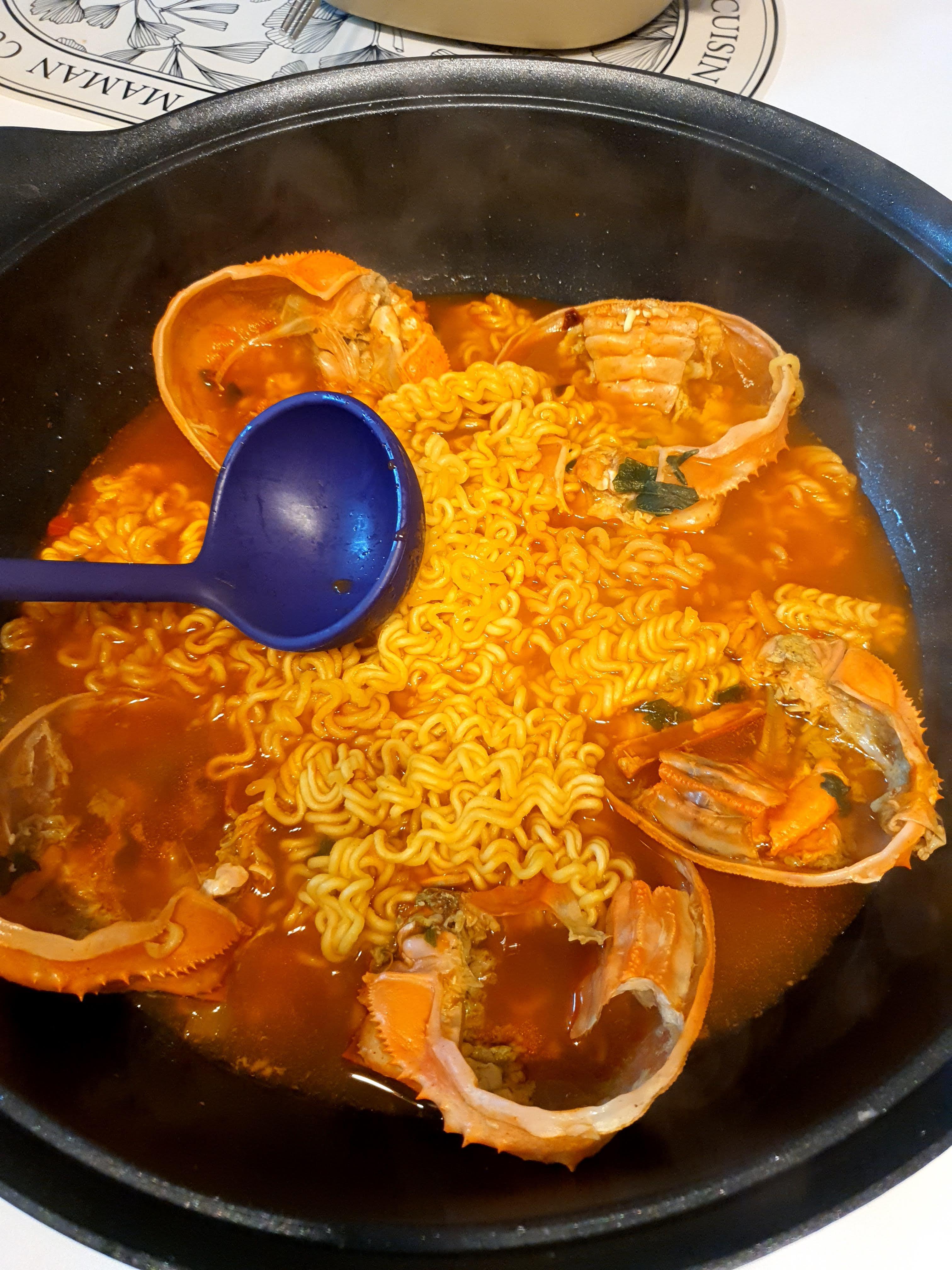 몇년만에 홍게 구매해서 찜해먹기
