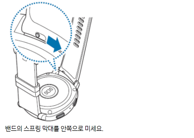 갤럭시 워치 스트랩 교체 방법