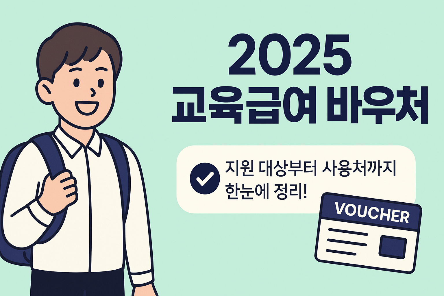 교육급여 바우처 관련 사진