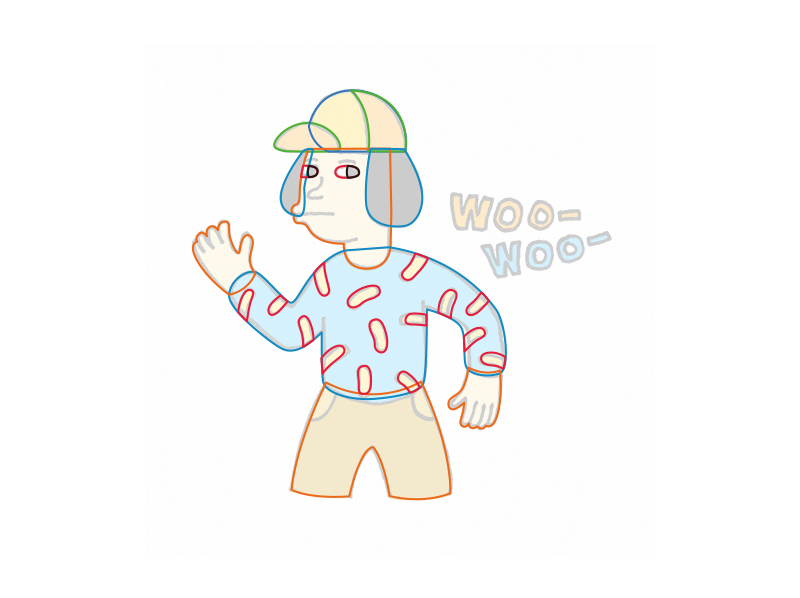 강좌] 힙합퍼 [일러스트레이터] 9