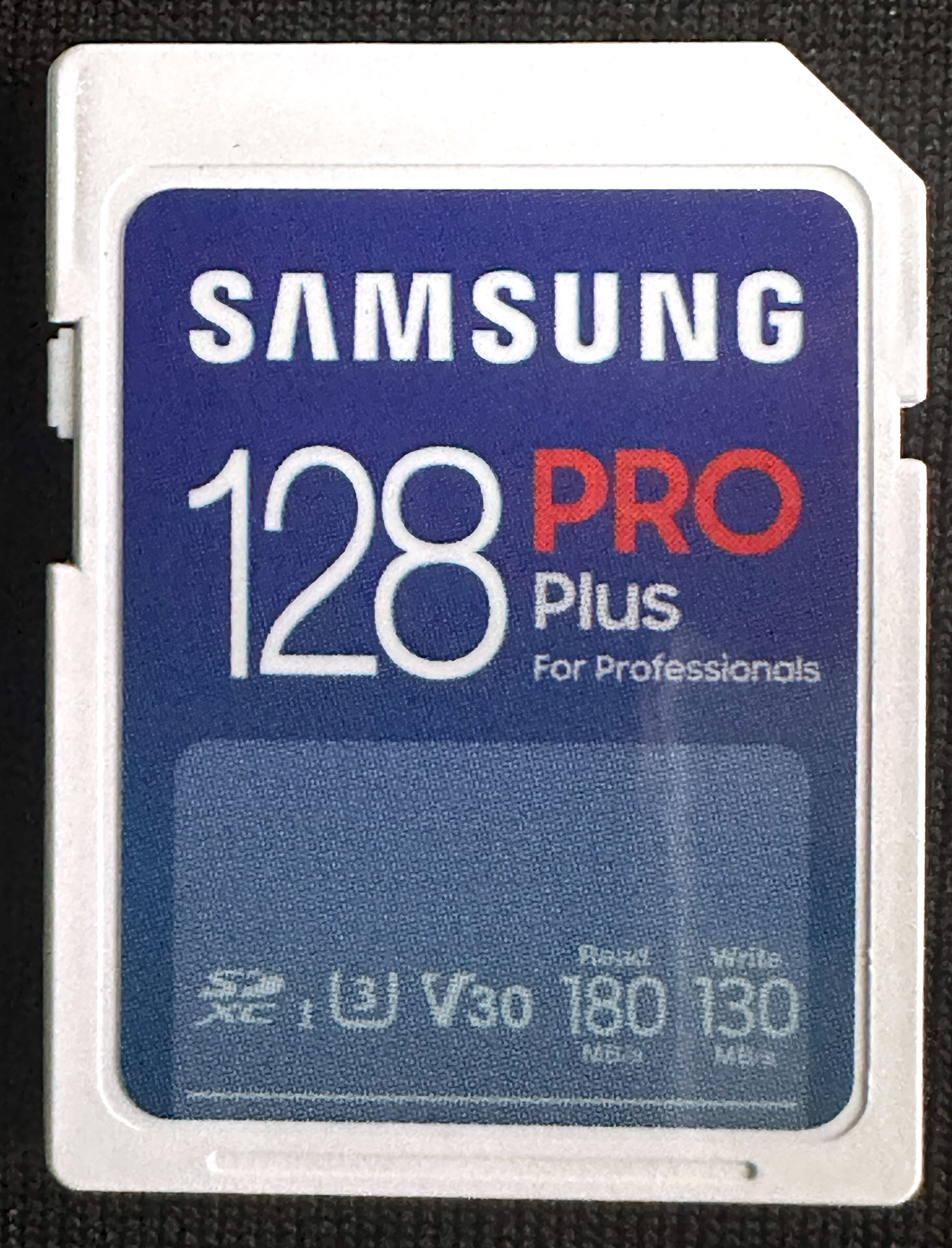 Samsung PRO Plus SDXC UHS-I 128GB (MB-SD128SB/WW) Front