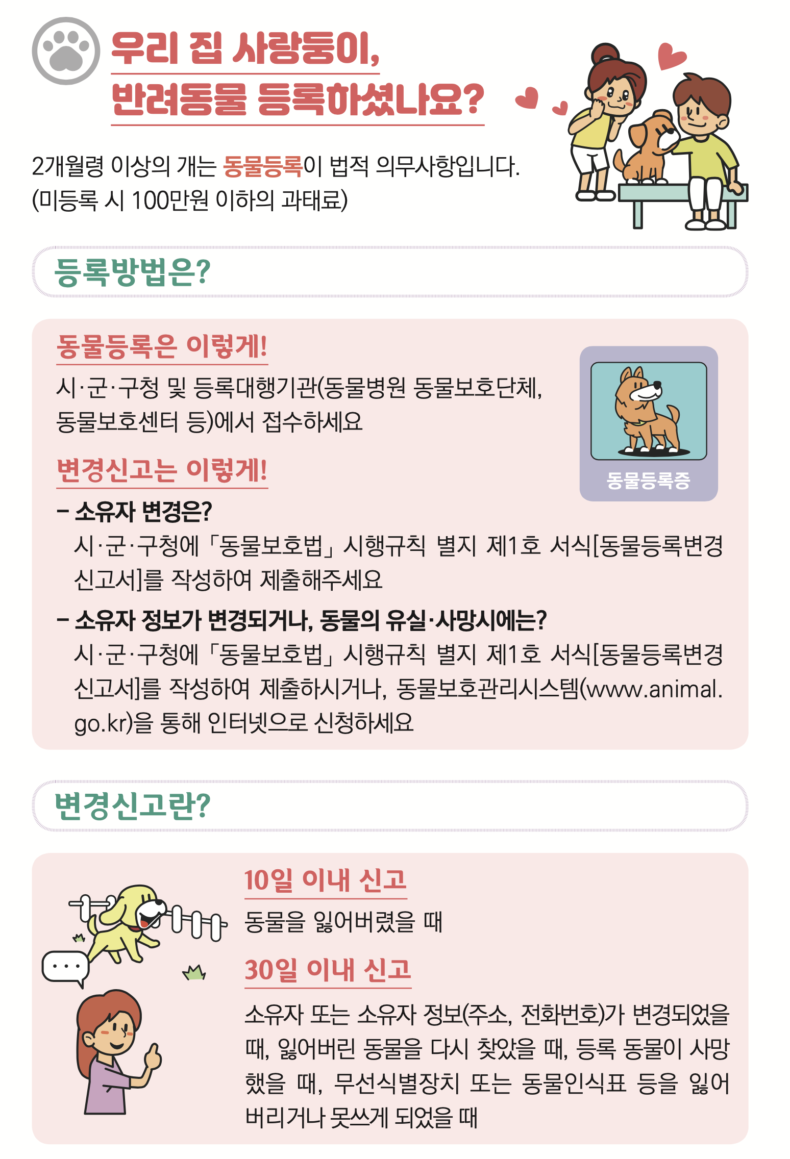 안전하고 행복한 펫티켓 문화