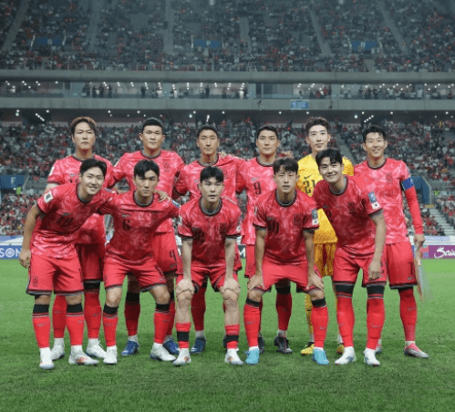 대한민국 축구 국가대표팀 사진