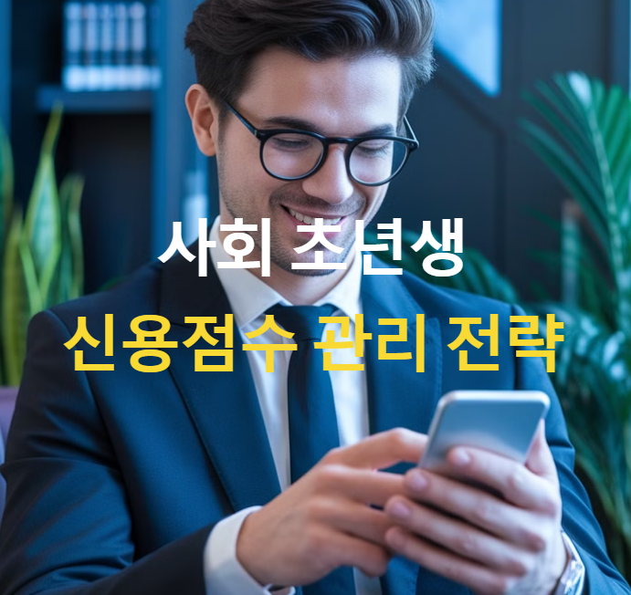 사회 초년생을 위한 신용점수 관리 전략