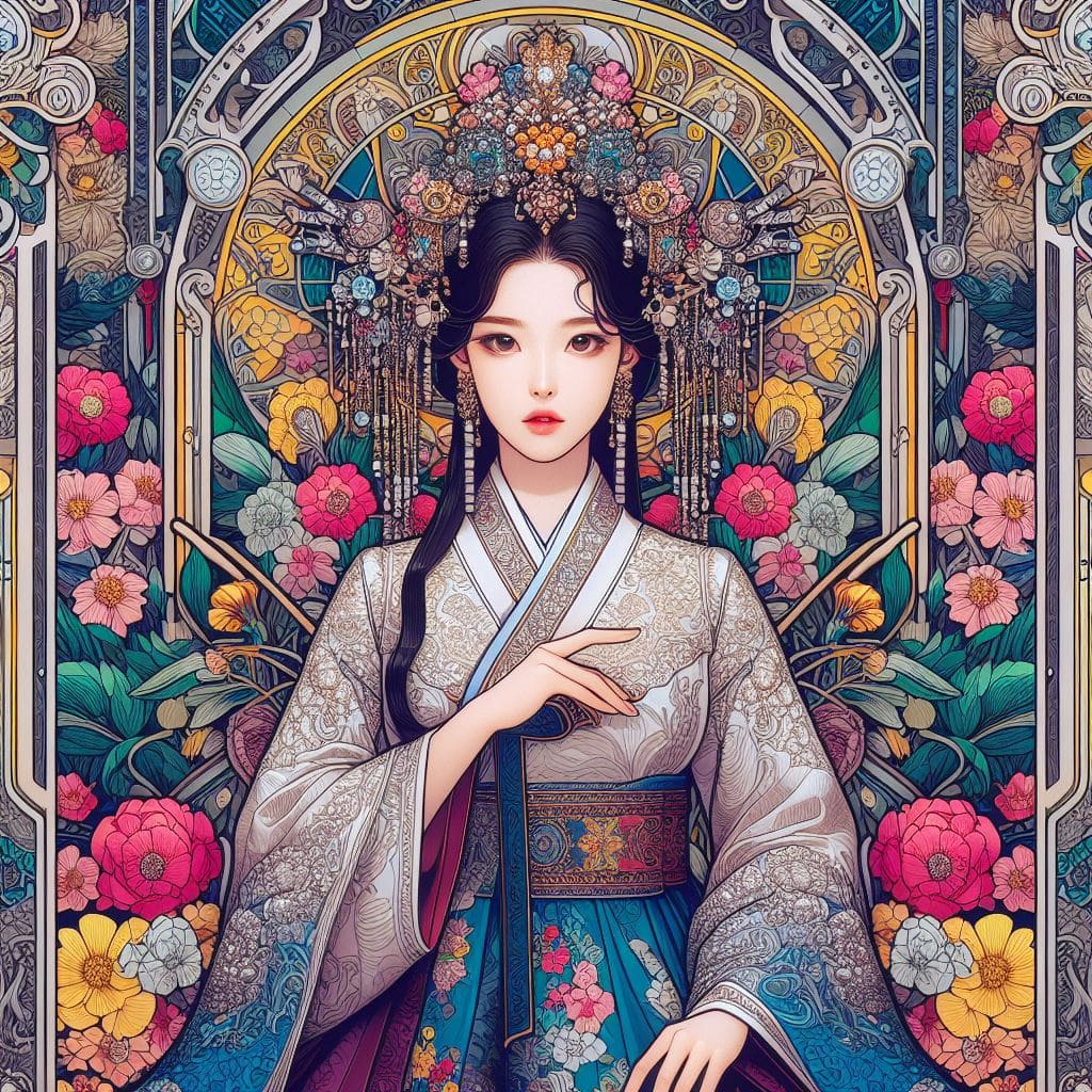 Korean traditional dress HANBOK 11